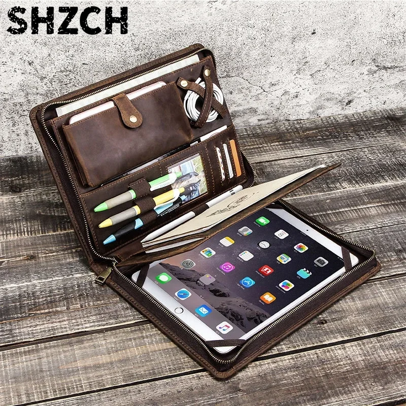 Tablet Tech Accessories - 지퍼 펜 슬롯이 있는 애플 아이패드용