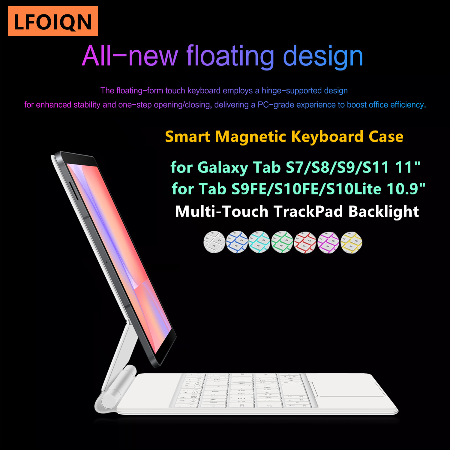 Tablet Accessories For Samsung - LFOIQN 매직 키보드 삼성 갤럭시 탭