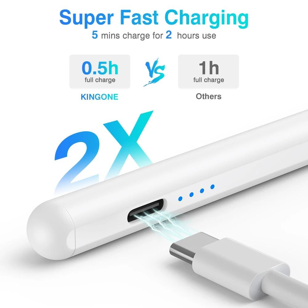 더블 고무 헤드 3 in 1 스타일러스 펜 다기능 휴대 - Drawing Tablet Pen Accessories 리뷰 및 가격