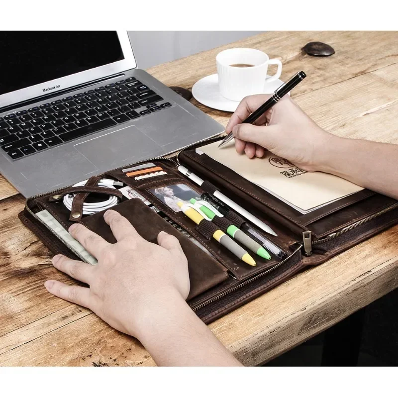 지퍼 펜 슬롯이 있는 애플 아이패드용 가죽 태블릿 보관 - Tablet Tech Accessories 리뷰 및 가격