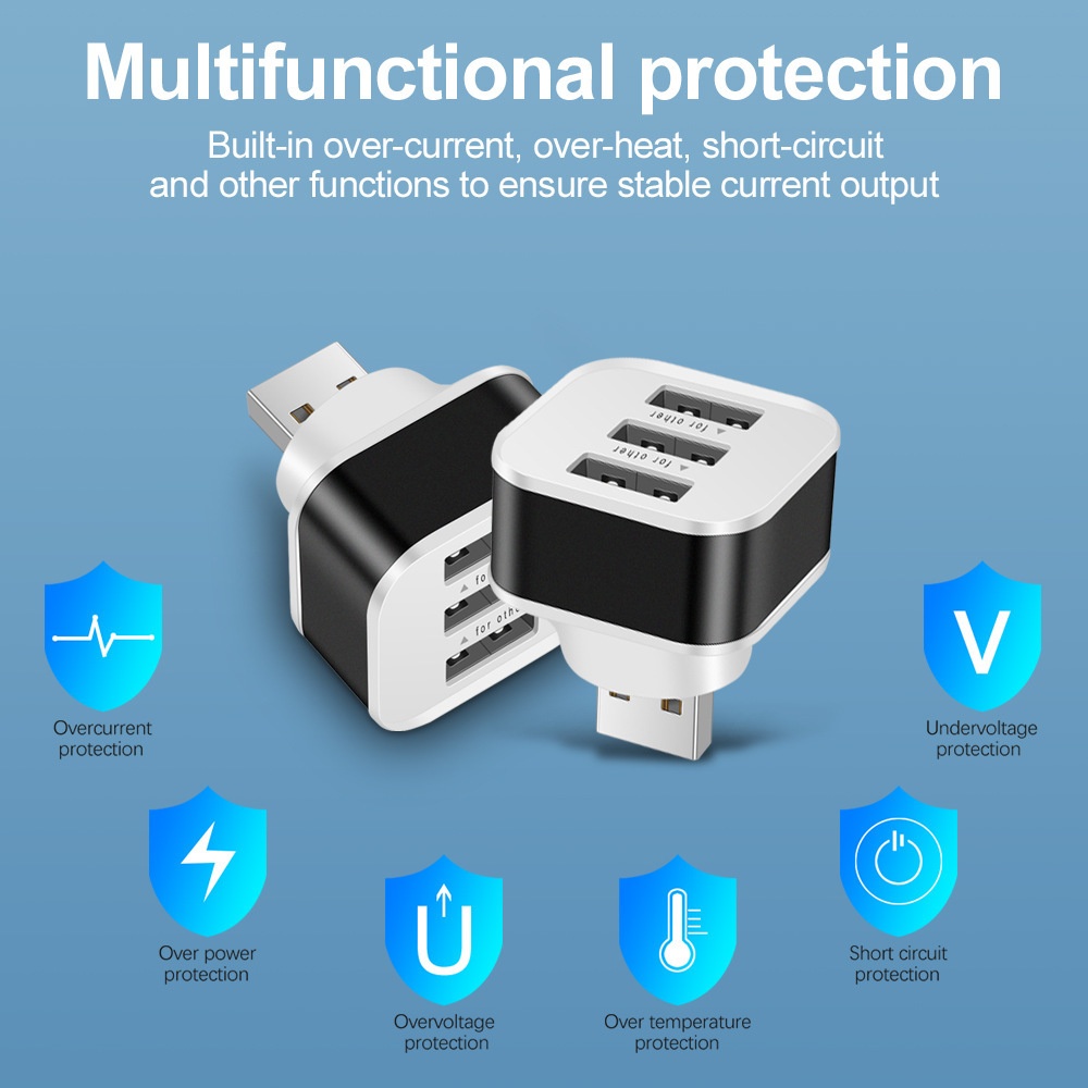 3 포트 USB 슬롯 어댑터, USB 3 in 1 다중 - Laptop Tablet Accessories 리뷰 및 가격