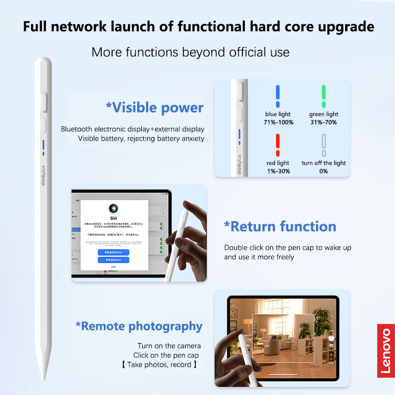 레노버 유니버설 스타일러스 펜 태블릿 안드로이드 iOS - Drawing Tablet Pen Accessories 리뷰 및 가격
