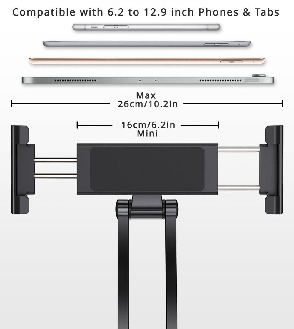 주방 태블릿 스탠드 360 휴대용 6 ~ 12.9 인치 - Ulefone Tablet Accessories 리뷰 및 가격