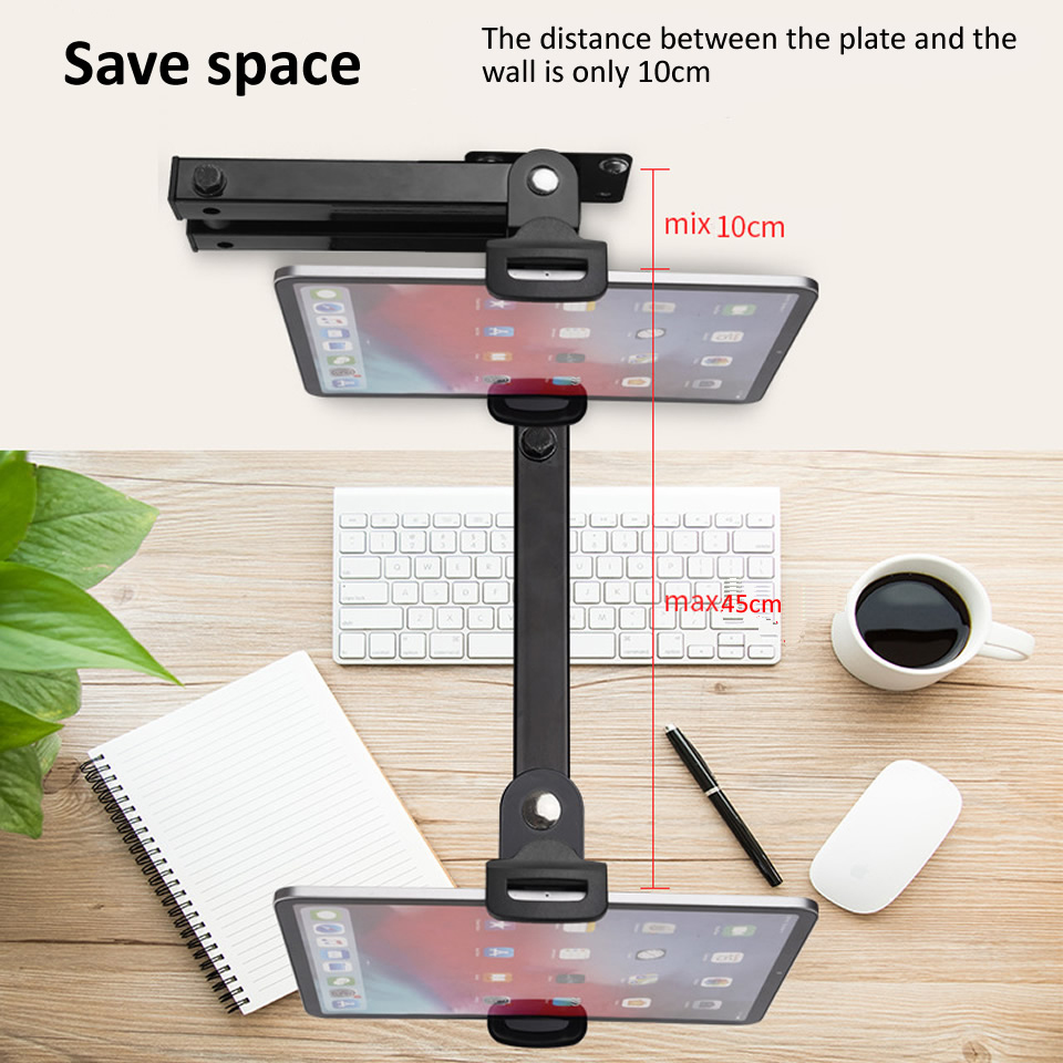 벽걸이 마그네틱 태블릿 스탠드 롱암 신축성 휴대폰 벽걸 - Ulefone Tablet Accessories 리뷰 및 가격