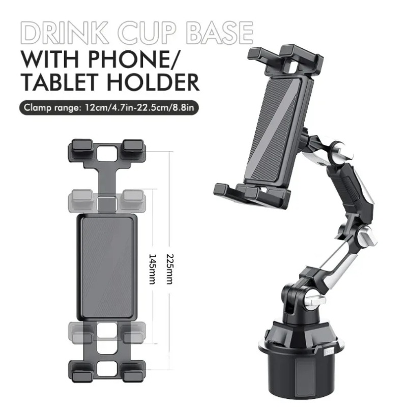 자동차 컵 홀더 전화 태블릿 마운트 360 회전 유연한 - Accessories For Android Tablet 리뷰 및 가격
