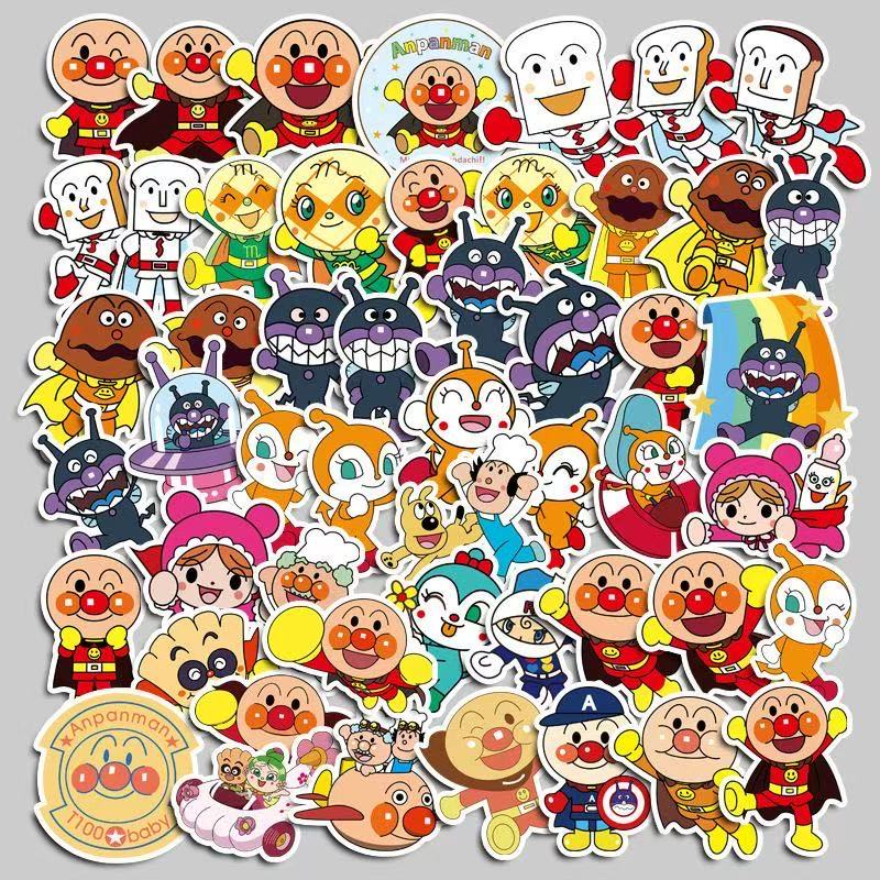 50pcs 만화 애니메이션 이미지 Anpanman 스티 - Fire Tablet Accessories 리뷰 및 가격