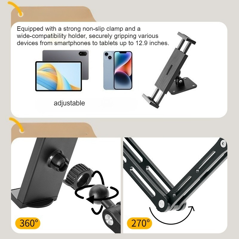 알루미늄 합금 벽걸이형 휴대폰 태블릿 스윙 암 텔레스코 - Ulefone Tablet Accessories 리뷰 및 가격