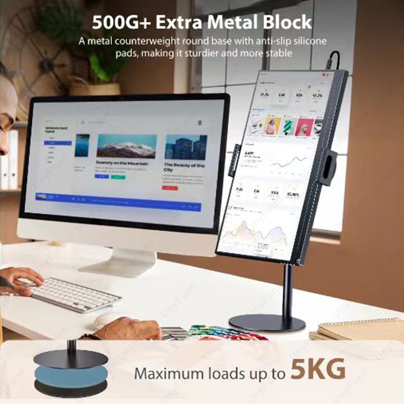 Cdisplay 휴대용 모니터 스탠드 조정 가능한 높이 - Ulefone Tablet Accessories 리뷰 및 가격
