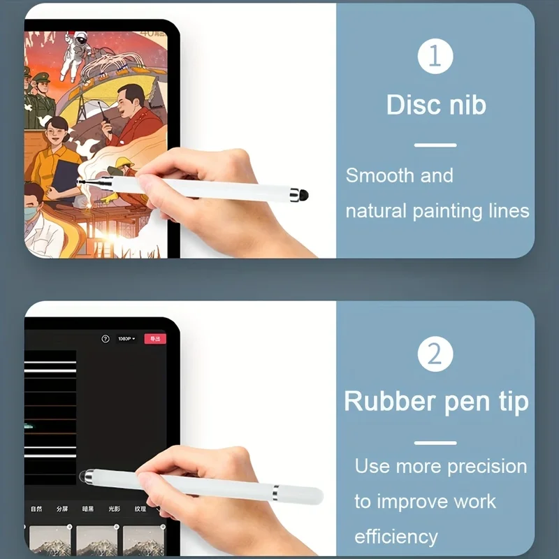 2in1 스타일러스 펜 범용 드로잉 태블릿 용량 성 스 - Drawing Tablet Pen Accessories 리뷰 및 가격
